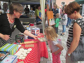 Ein "Springerle" von Beate Scharf muss man versucht haben. Fotos: Winfried Ehling