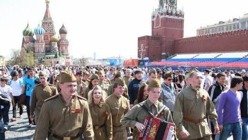Der Rote Platz steht auch heuer auf dem Programm der Höchstadter Gymnasiasten. Foto: Klaus Strienz