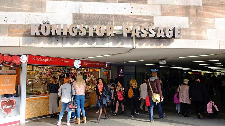 Die Königstorpassage in Nürnberg. Fotos: Nikolas Pelke
