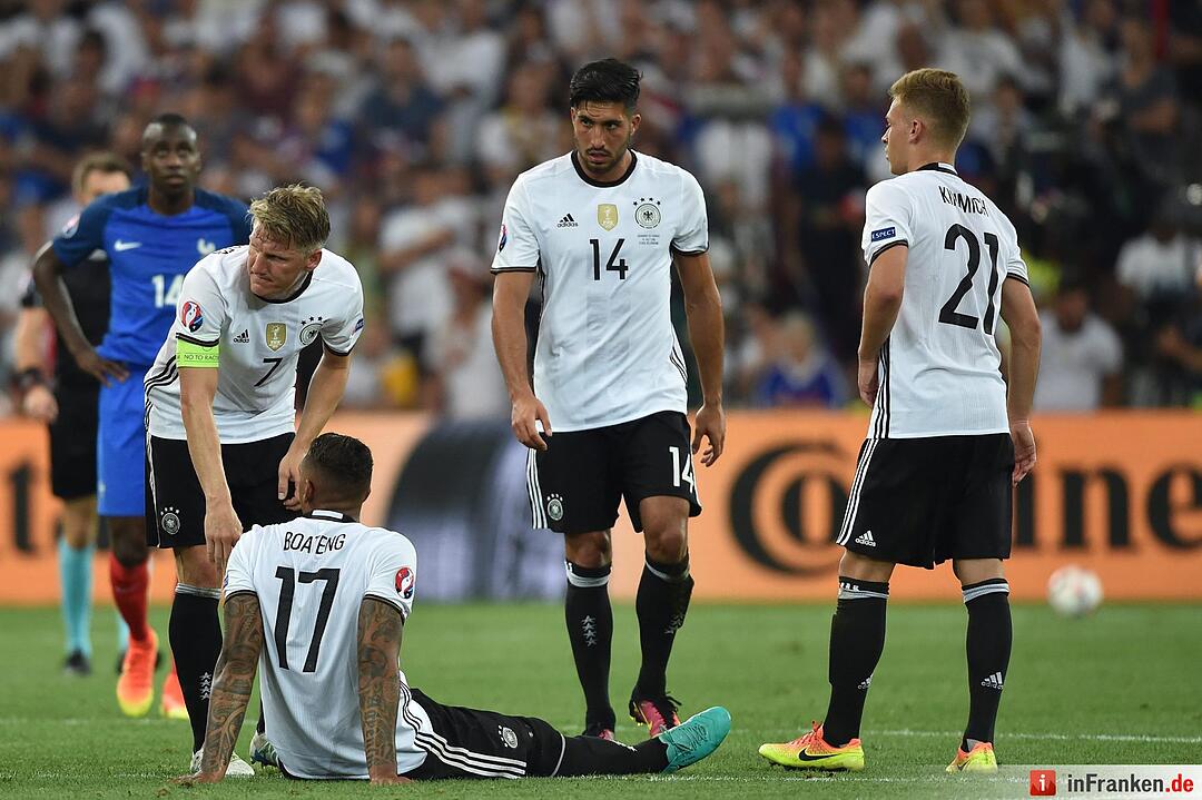 e bittere Niederlage der Deutschen