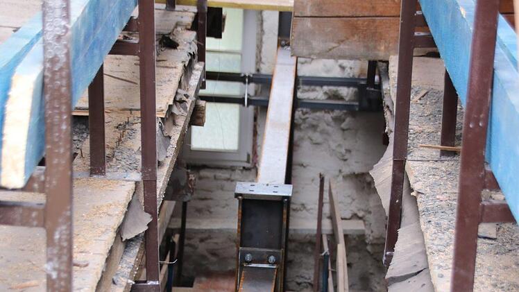 Eindrücke von der Baustelle Neumann-Flügel. Foto: Ralf Ruppert