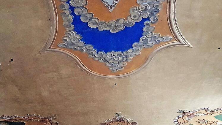Die Decke des großen Betsaales der Synagoge ist aufwendig verziert.    Foto: Irina Gerschmann