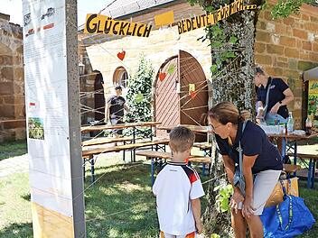 Auf der Giechburg ist wieder einiges geboten gewesen.