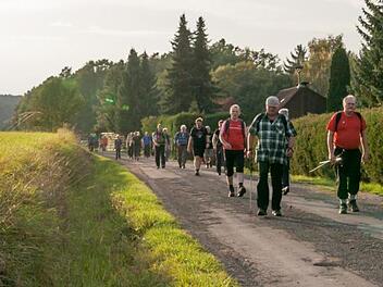 Auf der Strecke: Rund 45 Kilometer mussten die Wanderer in diesem Jahr zurück legen.  Udo Grieser