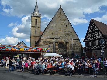 Um St. Kilian feiert Hallstadt die Kerwa.   Foto: Gemeinde Hallstadt