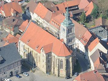 Die Marienkirche in Königsberg wurde einst als katholische Kirche erbaut. Die spätgotische, dreischiffige Stadtpfarrkirche stammt aus dem Jahr 1432 und wurde nach der Reformation 1524 lutherisch. Foto: Archiv Gerold Snater