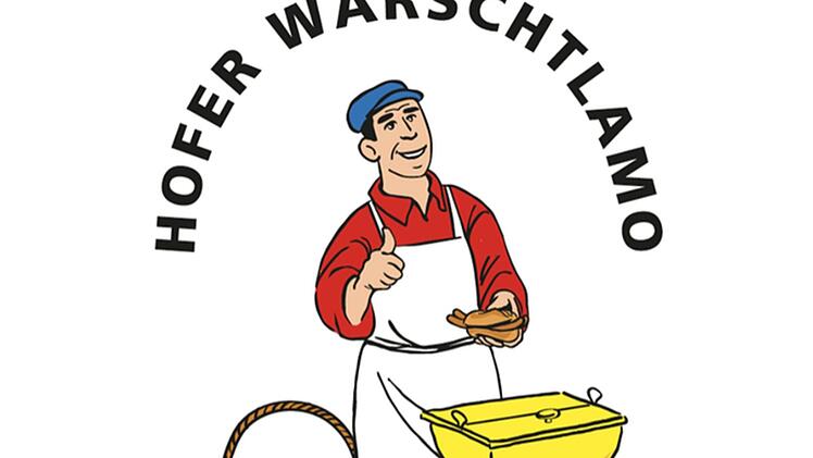 Tradition seit 1871: Anlässlich des 150. Jubiläumsjahr präsentierte die Hofer Stadtverwaltung das neue Wärschtlamo-Logo.  Foto: Stadt Hof