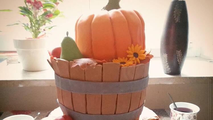 Besonders süße Kürbis-Kreation.