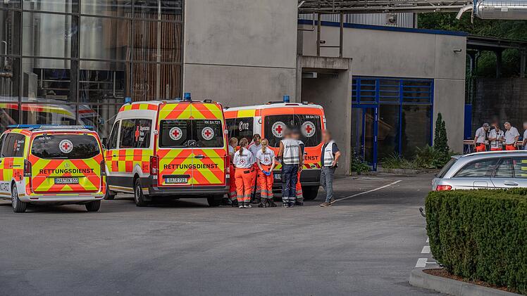 Bamberg: Gro&szlig;einsatz in Brauerei - 13 Verletzte