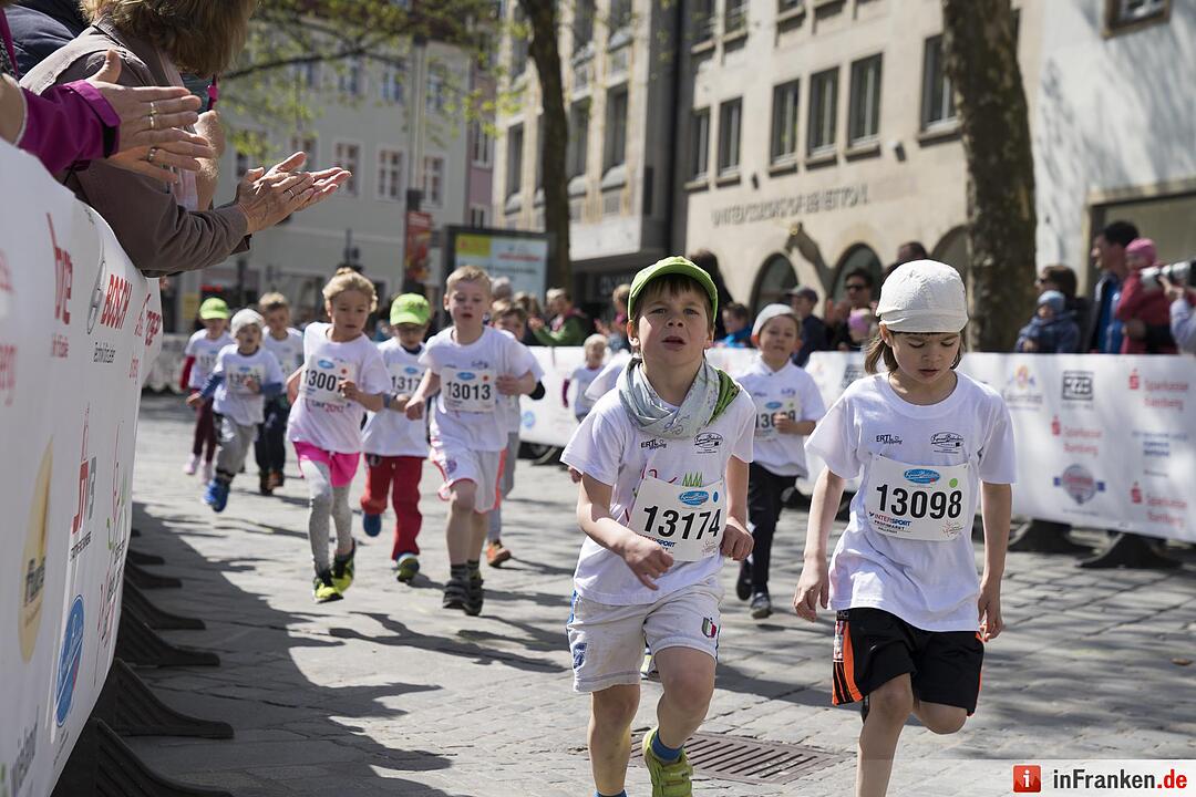 Weltkulturerbelauf in Bamberg: Der Böhnlein Bambini-Lauf 2017