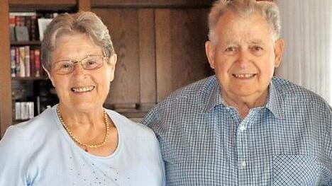 Marga und Arthur Oeser aus Junkersdorf an der Weisach  Foto: alc