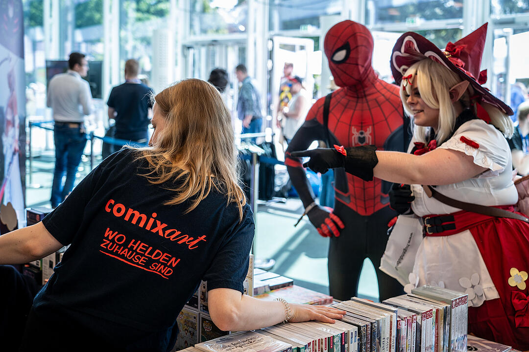Wunderschöne Cosplays konnten bewundert werden!