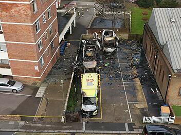 Londoner Polizei ermittelt zu antisemitischem Brandanschlag