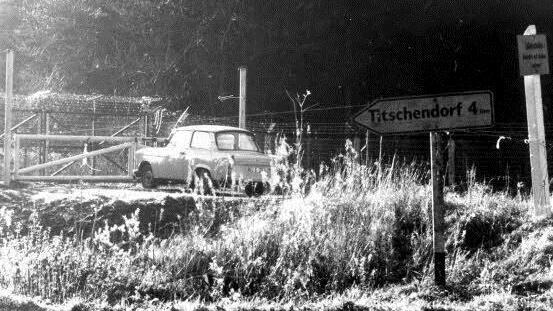 Am Grenzübergang Foto: Archiv