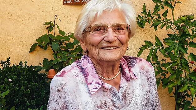 Amalie Herfurth wird 95 Jahre alt. Foto: Klaus Mauder