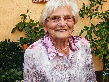 Amalie Herfurth wird 95 Jahre alt. Foto: Klaus Mauder