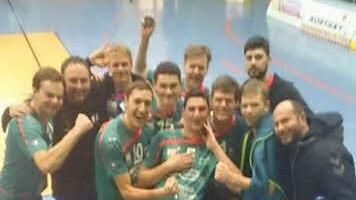 Hammelburger Sieger-Selfie nach dem Spiel in Delitzsch.