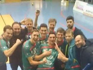 Hammelburger Sieger-Selfie nach dem Spiel in Delitzsch.