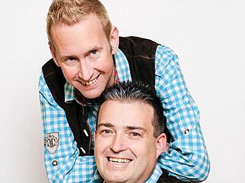 Markus (vorne) und Andy Weiß sind "Franken-Express". Foto: privat
