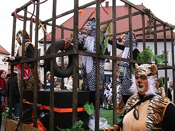 Als schönste Gruppe wurde der Priegendorfer Zoo ausgezeichnet. Fotos: Horst Lange