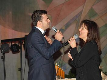 Heike Gündisch (rechts) und Alexander Pfriem. Foto: Stefan Geiger