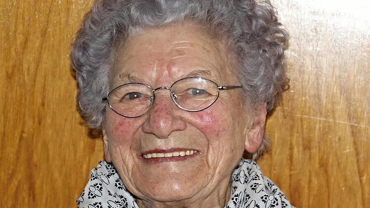 Erna Engmann feierte ihren 90. Geburtstag. Foto: Helmut Will