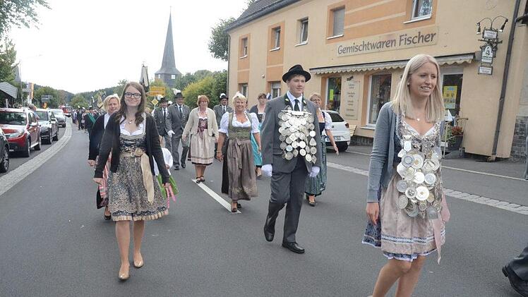 Die Majestäten von der privilegierten SG Ludwigsstadt K.- H. Hofmann