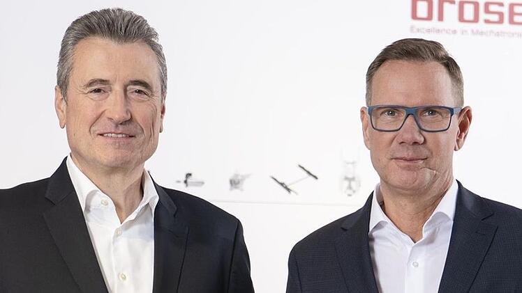 Ulrich Schrickel (rechts) wird Nachfolger von Kurt Sauernheimer an der Brose-Spitze.  Foto: Brose
