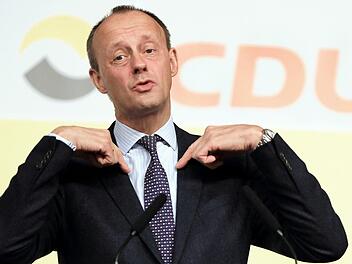 Wer wenn nicht er? So scheint zumindest Friedrich Merz seine Bewerbung für den Parteivorsitz in der CDU zu sehen. Foto: Peter Gercke/zb/dpa