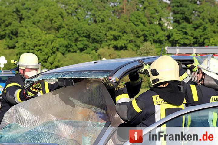 Landkreis Fürth: Frontalkollision bei Zirndorf
