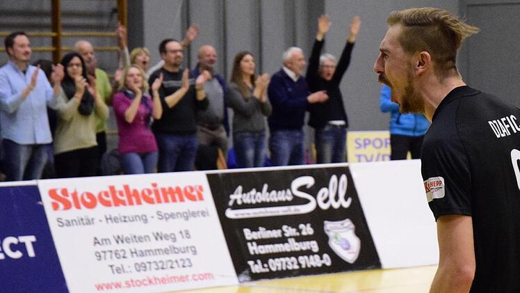 War über Jahre Leistungsträger und Publikumsliebling im Volleyball-Team des TV/DJK Hammelburg: Zuspieler Aldin Dzafic. Foto: Till Oschmann