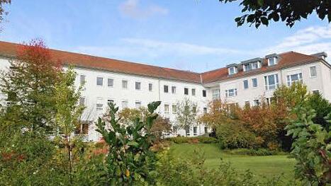 Die "Haßbergklinik Haus Ebern"  im Jahr 2012.