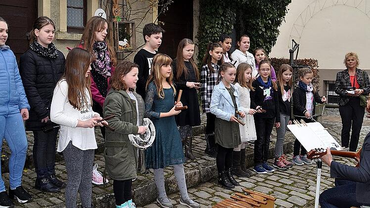 Fr&uuml;hlingserwachen in der Kirchenburg