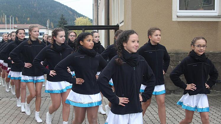 Die Jugendgarde Rothenkirchen  Foto: Veronika Schadeck