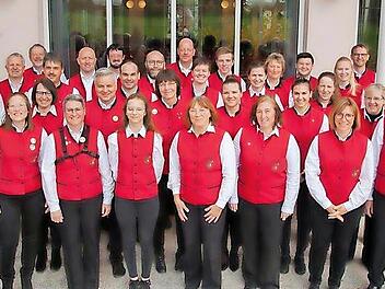 Die Georgi-Bl&auml;ser Bad Br&uuml;ckenau spielen am Samstag zum Start der Veranstaltungsreihe Feiern & Genie&szlig;en 2025.