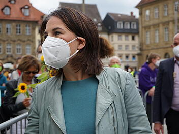 Bamberg: Baerbock äußert sich zu Scholz-Aufholjagd Bamberg: Baerbock äußert sich zu Scholz-Aufholjagd