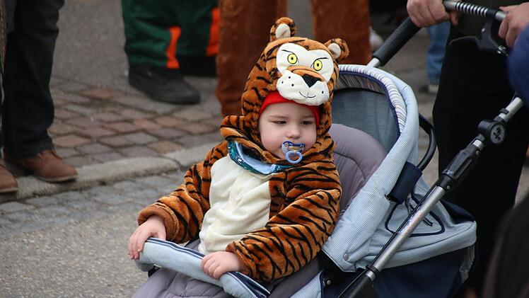 Faschingsumzug in Poppenlauer  Foto: Thomas Malz
