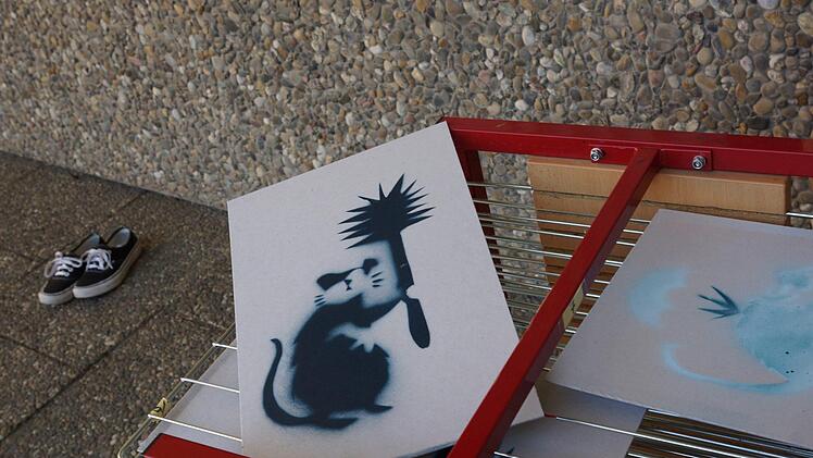 Kunstaktion der Realschule.Foto: Arkadius Guzy