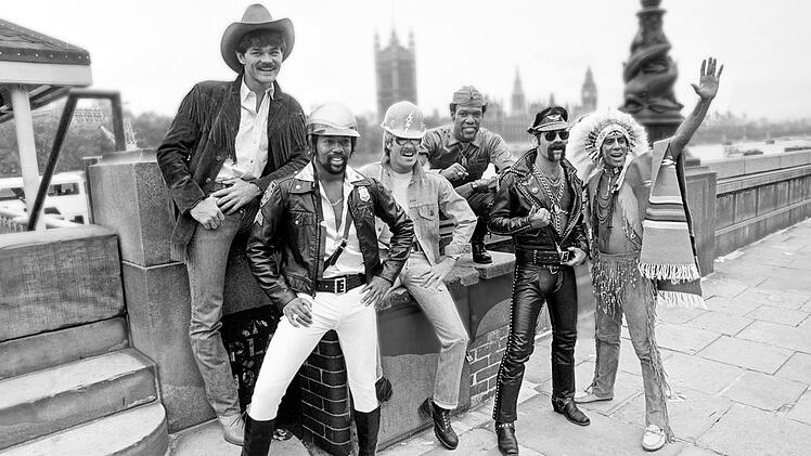 K&ouml;nige des Disco: Die Village People surften Ende der 70er-Jahre dank ihres Millionensellers "Y.M.C.A." ganz oben auf der Disco-Erfolgswelle.