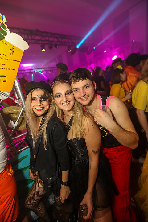 Beste Partystimmung in der Stadthalle