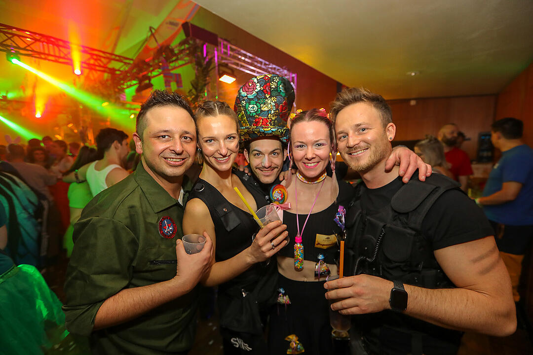 Beste Partystimmung in der Stadthalle