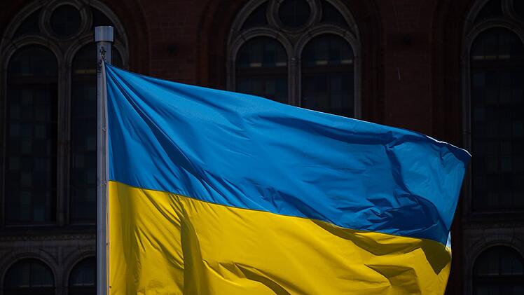 Ukrainische Flagge