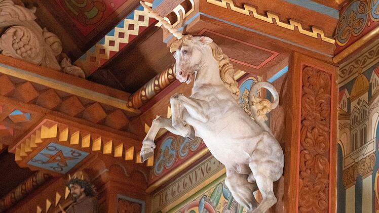 Schloss Neuschwanstein - Sängersaal restauriert