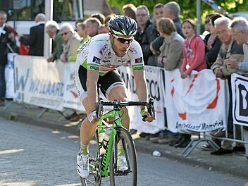 Grischa Janorschke musste beim dritten Rennen durch Kiew nach einem Sturz aufgeben.  Foto: privat