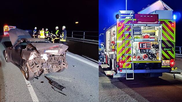 Bei einem Unfall auf der A64 bei Langsur ist ein Autofahrer in ein Pannenfahrzeug gekracht.