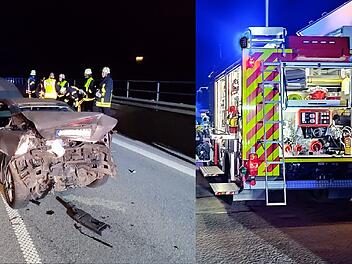 Bei einem Unfall auf der A64 bei Langsur ist ein Autofahrer in ein Pannenfahrzeug gekracht.