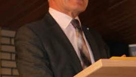 Landrat Günther Denzler bei seinem Grußwort