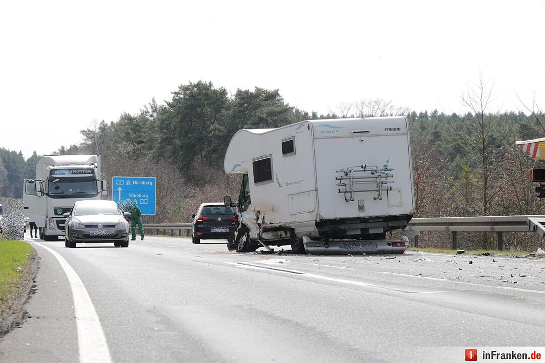 Unfallflucht auf der B505 bei Pommersfelden