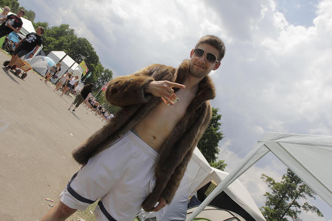 Die krassesten Outfits bei Rock im Park 2017