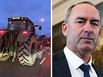 Landwirte in Hof demonstrieren gegen geplantes Aus für Agrardiesel